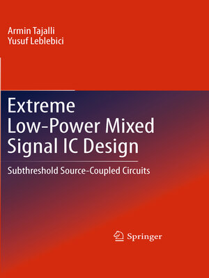 cover image of Extreme Low-Power Mixed Signal IC Design